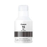 Botella De Tinta Canon Gi-16 Bk Negra,Rendimiento 9,000 Paginas,Compatible: Maxify Gx7010,Maxify Gx6010,Maxify Gx5010